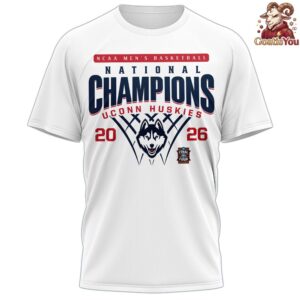 UConn Huskies NCAA Mens Basketball National Champions T Shirt 2