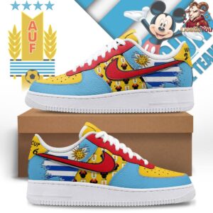 Uruguay x Mickey World Cup 2026 Limited Edition Air Force 1 2