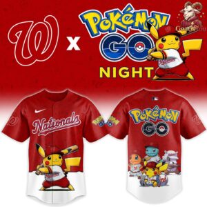 Washington Nationals x Pokemon GO Night Limited Edition Jersey 2 1