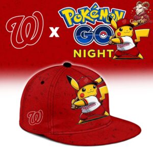 Washington Nationals x Pokemon GO Night Limited Edition Jersey 3 1