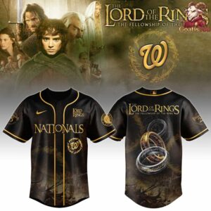 Washington Nationals x The Lord Of The Rings Limited Edition Baseball Jersey