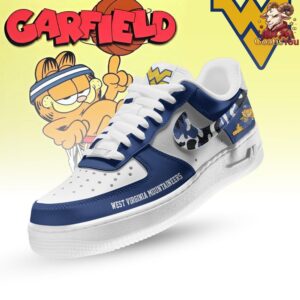 West Virginia Mountaineers x Garfield Limited Edition Air Force 1